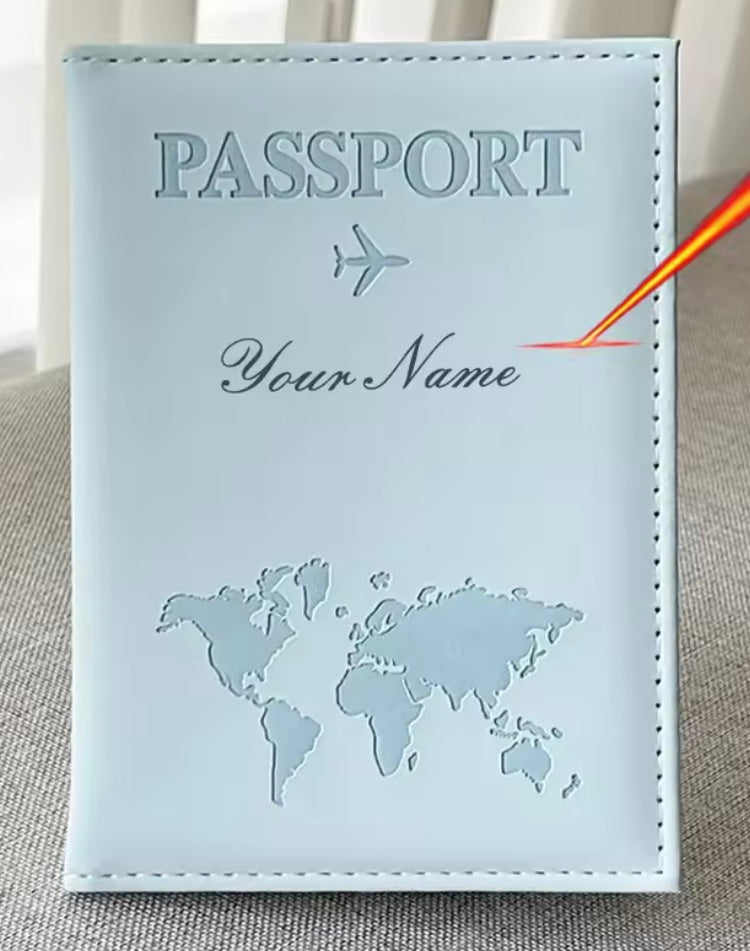 Personalized passport holder