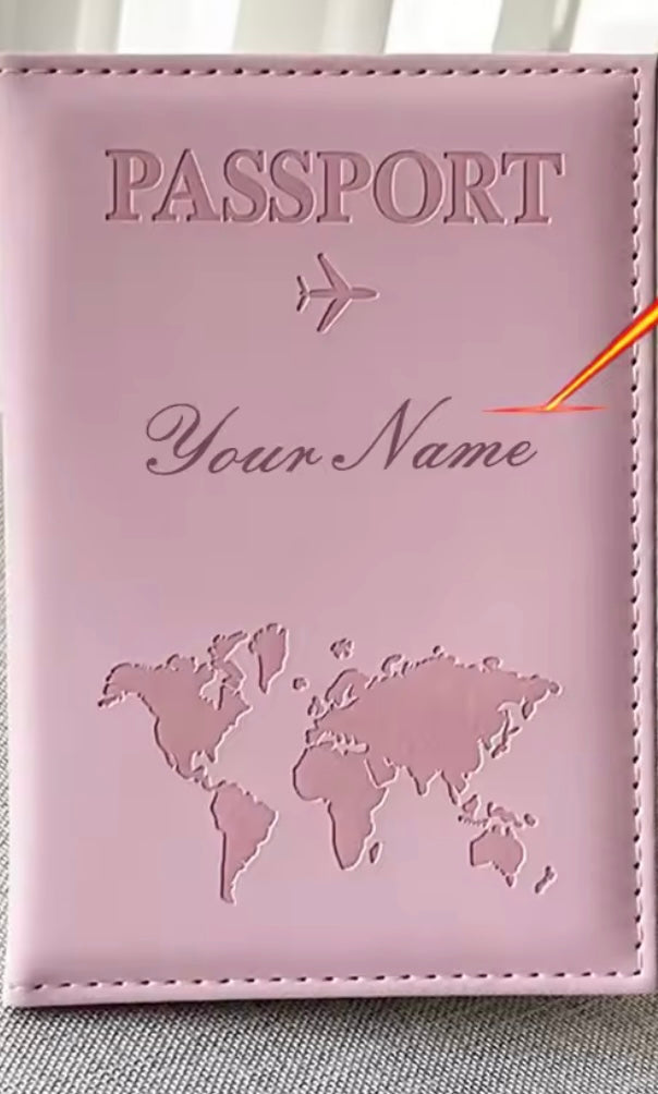 Personalized passport holder