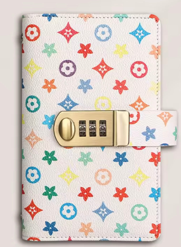 50 sheets Saving Money  Challenge Booklet with passcode lock