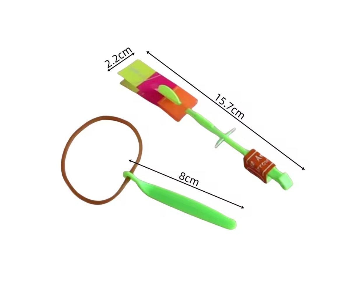 LED Flying Rocket Slingshot Toy – Flashing Light-Up Launcher for Kids & Adults | Outdoor Night Fun