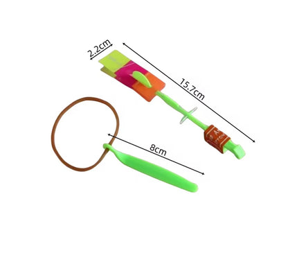 LED Flying Rocket Slingshot Toy – Flashing Light-Up Launcher for Kids & Adults | Outdoor Night Fun