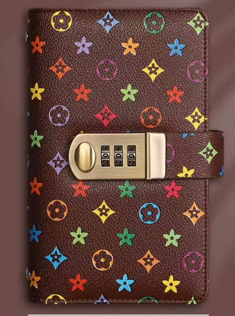 50 sheets Saving Money  Challenge Booklet with passcode lock